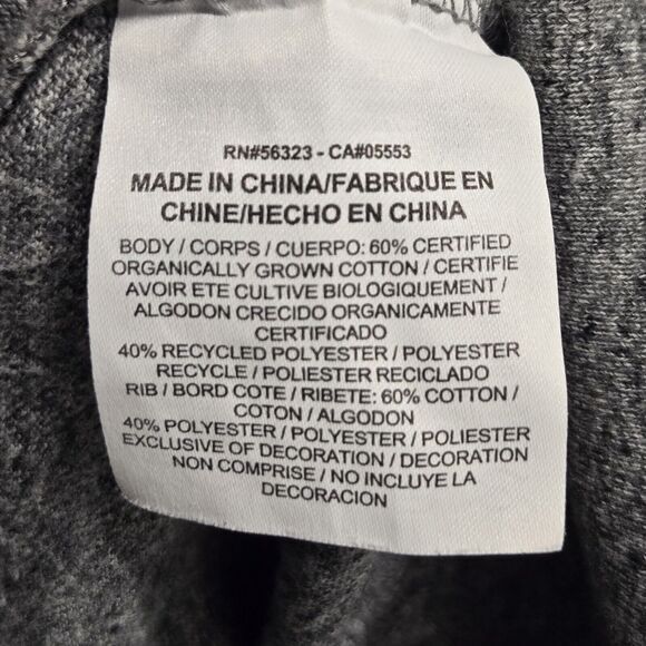 Nike Gym Vintage Full Zip Hoodie Jacket Just‎ Do It 883729 Women’s Small Gray - Picture 3 of 8